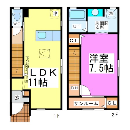 CADELの物件間取画像